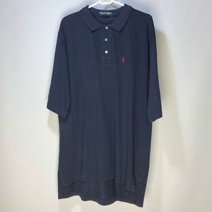 Ralph Lauren Navy Blue Short Sleeve Polo Golf - L